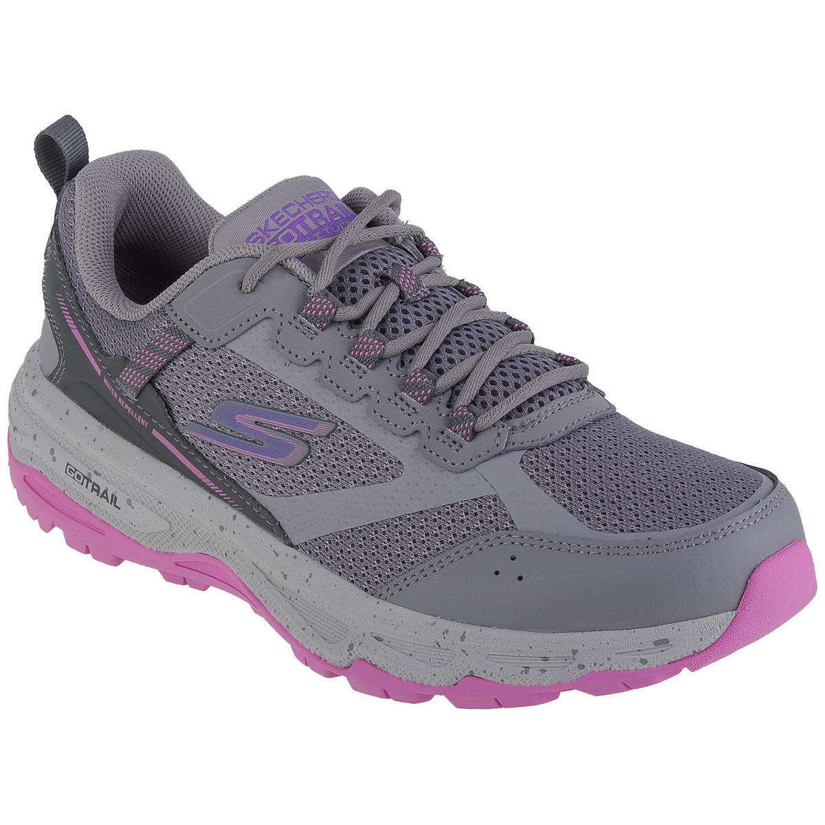 Schuhe Damen Laufschuhe Skechers Go Run Trail Altitude-Ridgeback Grau