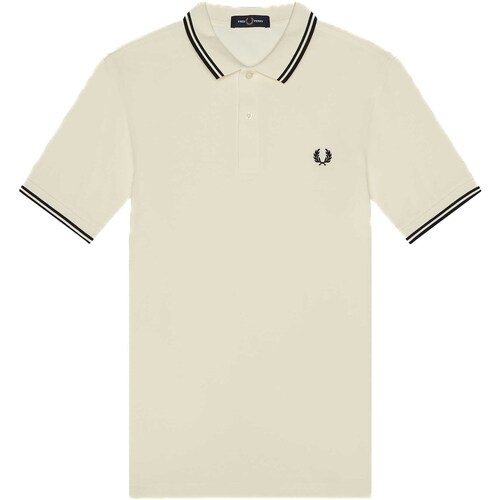 Kleidung Herren T-Shirts & Poloshirts Fred Perry Fp Twin Tipped Shirt Beige