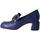 Schuhe Damen Slipper Jeannot  Blau