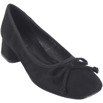 Bienve  Schuhe s2492 schwarzer Damenschuh