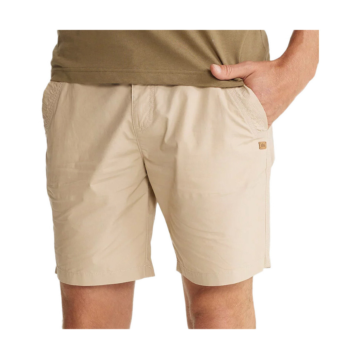 Kleidung Herren Shorts / Bermudas TBS VELENSHO Beige