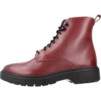 Schuhe Damen Low Boots Clarks WITCOMBE HI 2 Rot