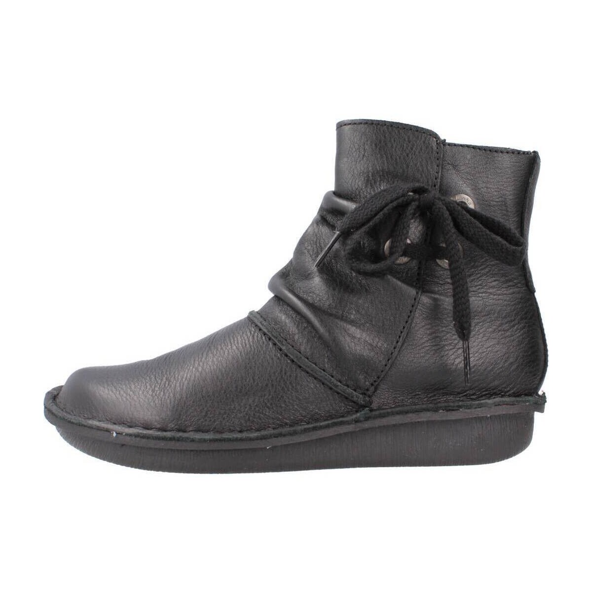 Schuhe Damen Low Boots Clarks FUNNY OAK Schwarz