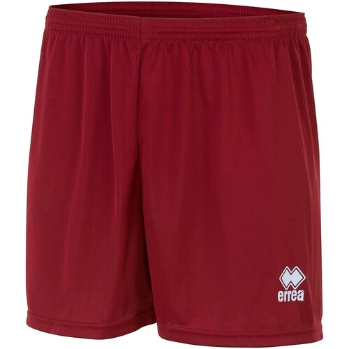 Kleidung Jungen Shorts / Bermudas Errea Pantaloni Corti  New Skin Panta Jr Granata Rot