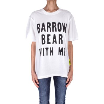 Kleidung T-Shirts Barrow F3BWUATH130 Weiss