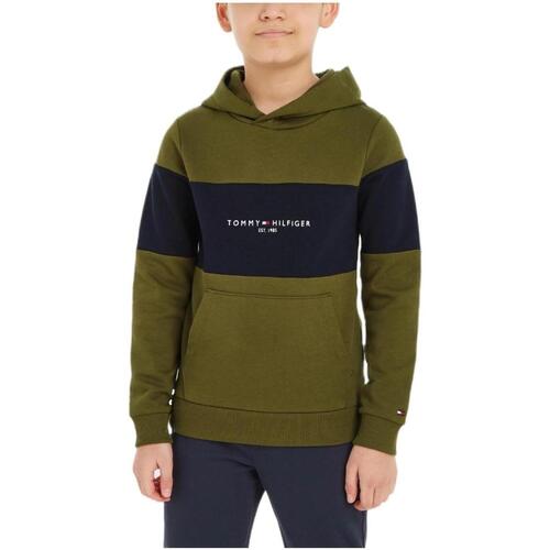 Kleidung Jungen Sweatshirts Tommy Hilfiger  Grün