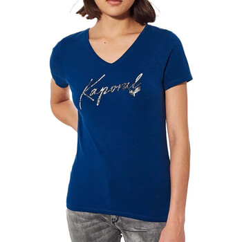 Kleidung Damen T-Shirts & Poloshirts Kaporal FRANH22W11 Blau