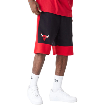 Kleidung Herren 3/4 Hosen & 7/8 Hosen New-Era NBA Colour Block Short Bulls Rot