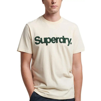 Kleidung Herren T-Shirts Superdry Classique Weiss