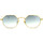Uhren & Schmuck Sonnenbrillen Eyepetizer Hort Opt C.4 Sonnenbrille Gold