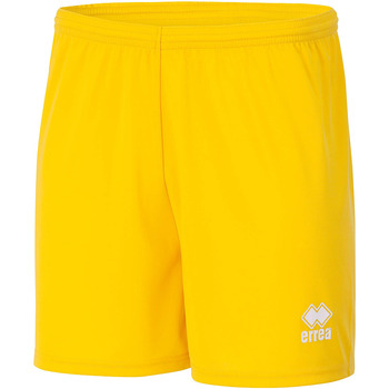 Kleidung Jungen Shorts / Bermudas Errea Pantaloni Corti  New Skin Panta Jr Giallo Gelb