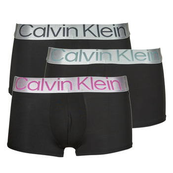Unterwäsche Herren Boxer Calvin Klein Jeans LOW RISE TRUNK X3 Schwarz / Schwarz / Schwarz