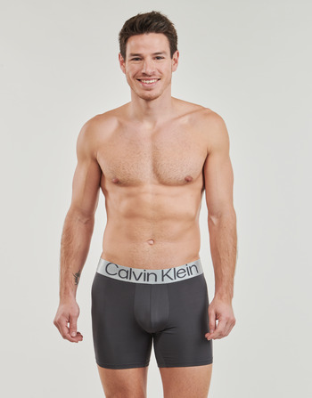 Calvin Klein Jeans BOXER BRIEF 3PK X3 Grau / Grau / Schwarz
