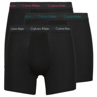 Unterwäsche Herren Boxer Calvin Klein Jeans BOXER BRIEF 3PK X3 Schwarz
