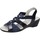Schuhe Damen Sandalen / Sandaletten Confort EZ329 Blau