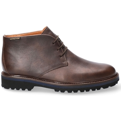 Schuhe Herren Tennisschuhe Mephisto BERTO Braun