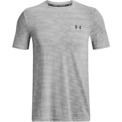Kleidung Herren T-Shirts & Poloshirts Under Armour Ua Seamless Novelty Ss Grau