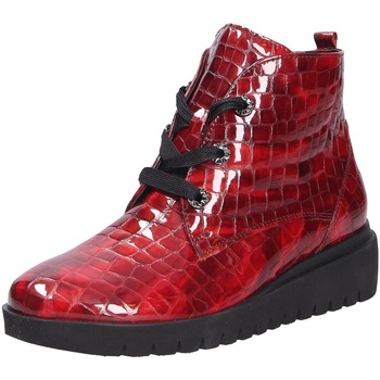 Schuhe Damen Stiefel Waldläufer Damen Stiefel Rot