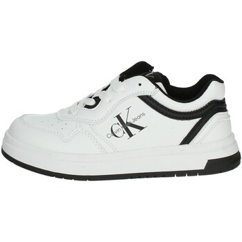 Schuhe Kinder Sneaker High Calvin Klein Jeans V3X9-80726-1355 Weiss