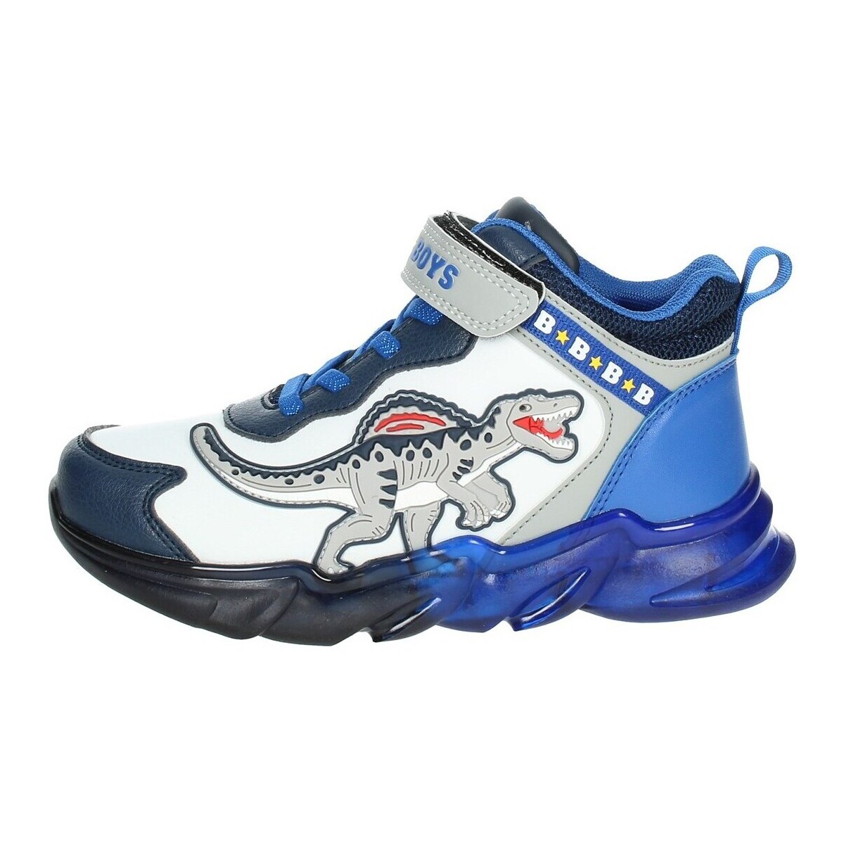 Schuhe Kinder Sneaker High Bull Boys DNAL3390 Weiss