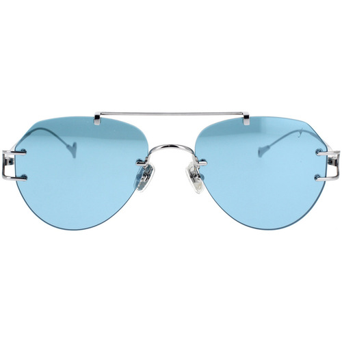 Uhren & Schmuck Sonnenbrillen Eyepetizer Flow C.1-2F Sonnenbrille Silbern