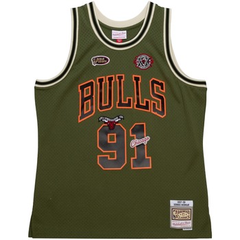 Mitchell And Ness  T-Shirts & Poloshirts Maillot NBA Chicago Bulls Dennis R günstig online kaufen