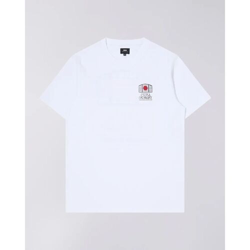 Kleidung Herren T-Shirts & Poloshirts Edwin I032521.02.67 EXTRA ORDINARY-WHITE Weiss