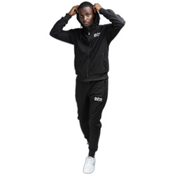 Kleidung Herren Jogginganzüge Punch Survêtement à capuche regular fit  Hackberry Schwarz