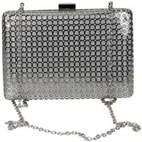 Taschen Damen Geldtasche / Handtasche Mia Larouge YX102911 Silbern