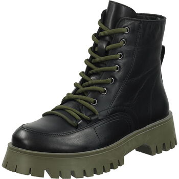 Schuhe Damen Boots Ilc C48-4721-01 Stiefelette Schwarz