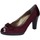 Schuhe Damen Pumps Confort EZ402 Bordeaux