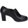 Schuhe Damen Low Boots Confort EZ425 Schwarz