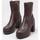 Schuhe Damen Low Boots MTNG 53562 Braun