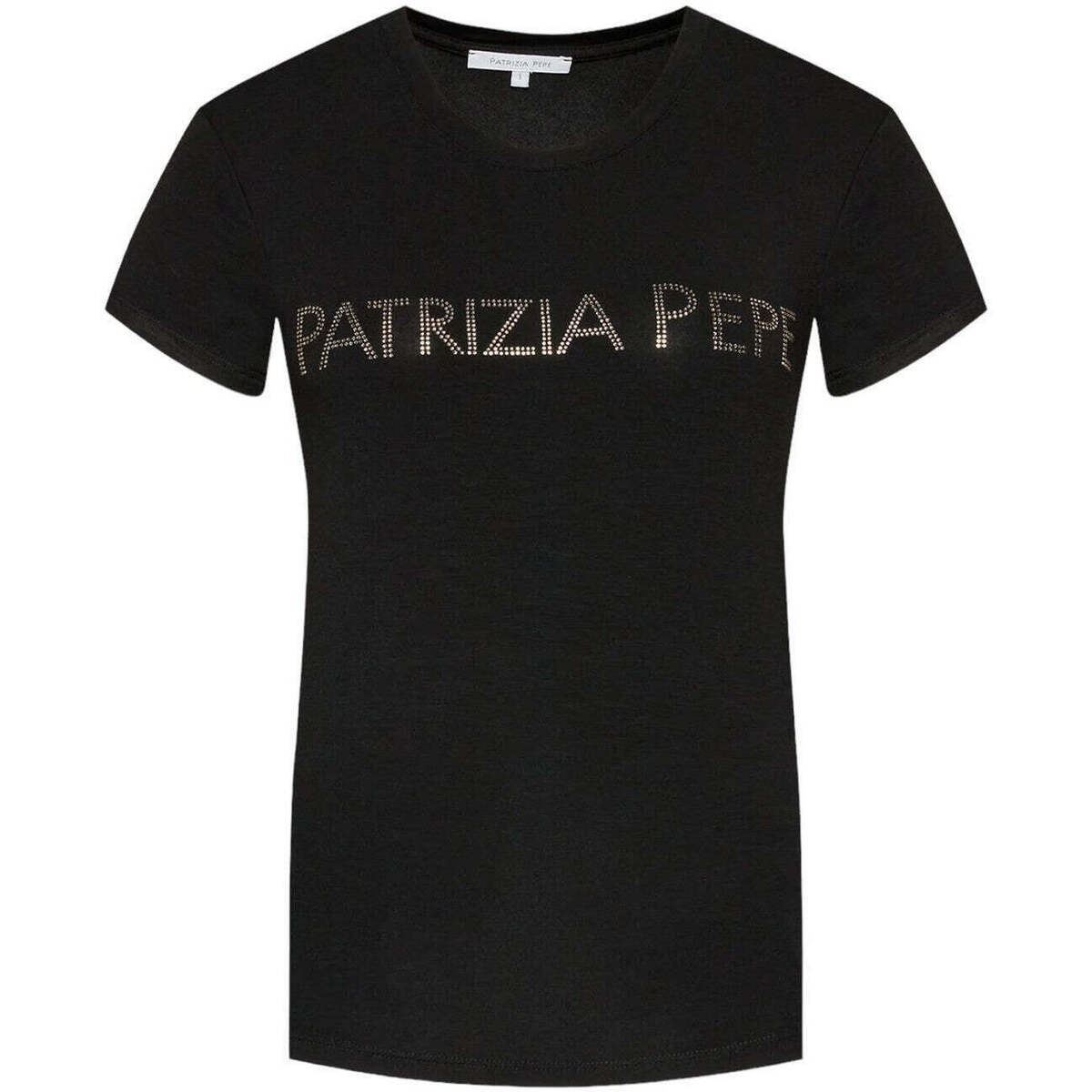 Kleidung Damen T-Shirts & Poloshirts Patrizia Pepe  Schwarz