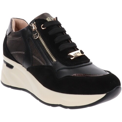 Schuhe Damen Sneaker Keys K-8400 Schwarz