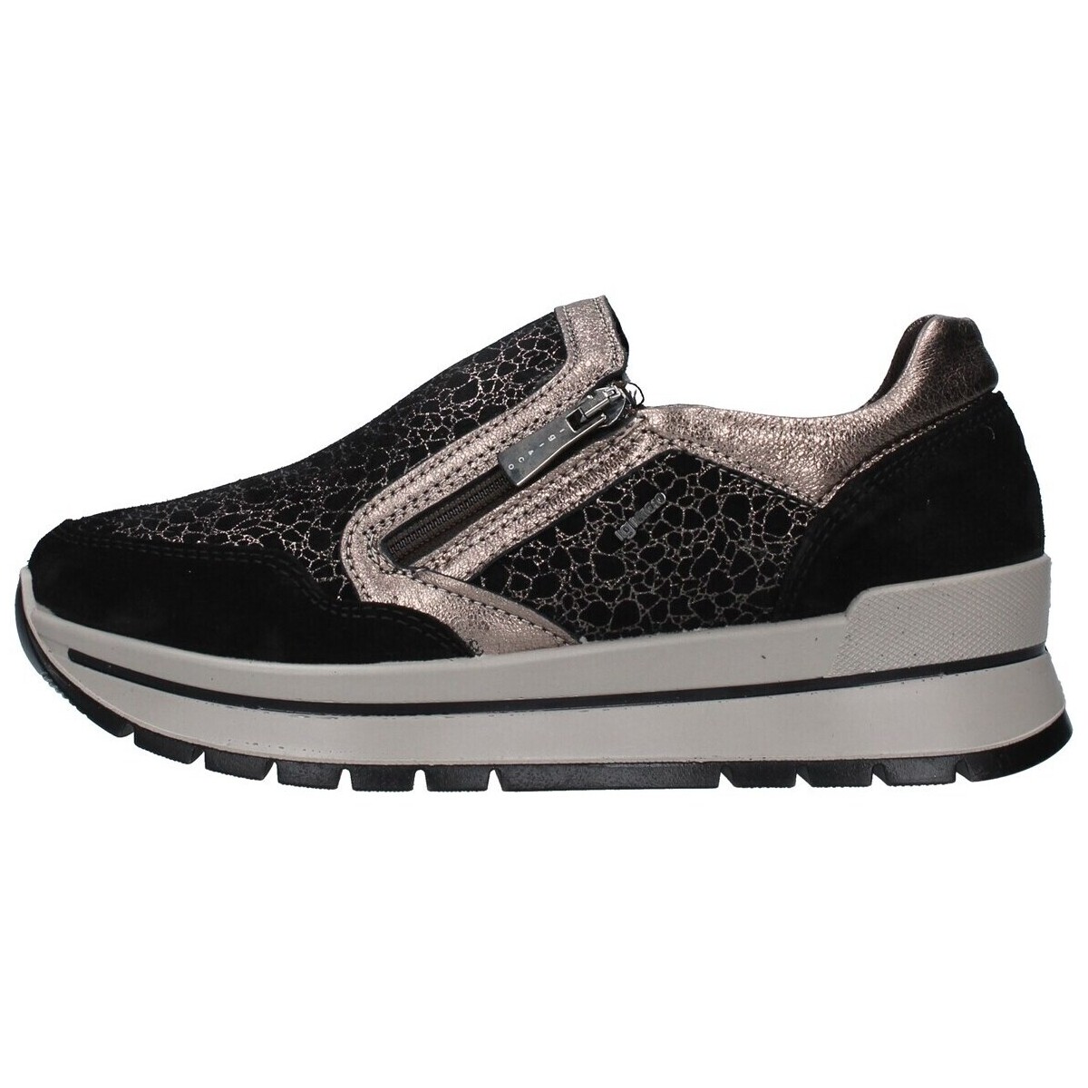 Schuhe Damen Sneaker High IgI&CO 4673055 Schwarz