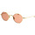 Uhren & Schmuck Sonnenbrillen Eyepetizer Woody-Sonnenbrille C.4-47 Gold