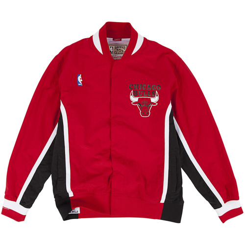 Kleidung Herren Jacken Mitchell And Ness Veste Authentic Chicago Bulls Rot