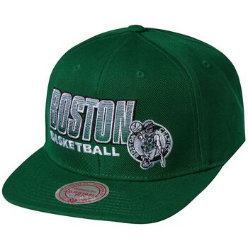 Accessoires Kinder Schirmmütze Mitchell And Ness Casquette snapback bord plat Boston Celtics Grün