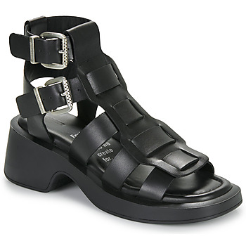 Schuhe Damen Sandalen / Sandaletten Bronx Vita-sandal Schwarz