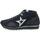 Schuhe Damen Sneaker Cetti Mit Fell C-1300 SRA -ANTE-SWEET NAVY Blau