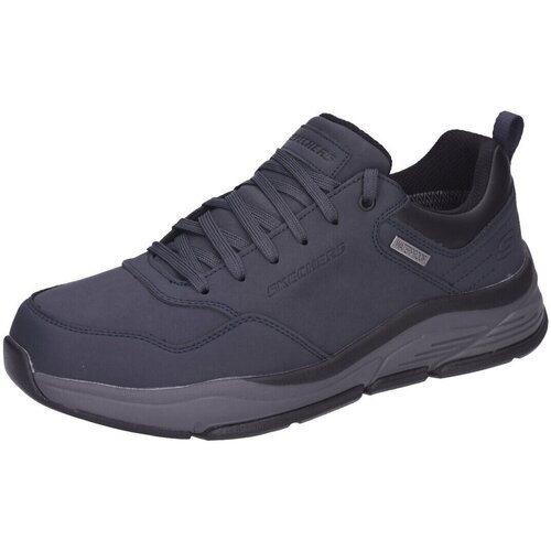 Schuhe Herren Sneaker Skechers BENGAO-HOMBRE 210021-NVY Blau