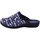 Schuhe Damen Hausschuhe Fly Flot Pantoffel 330027-05 Blau