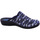 Schuhe Damen Hausschuhe Fly Flot Pantoffel 330027-05 Blau
