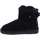 Schuhe Damen Stiefel Ilc Stiefeletten 18-01 C48-0001-black Schwarz