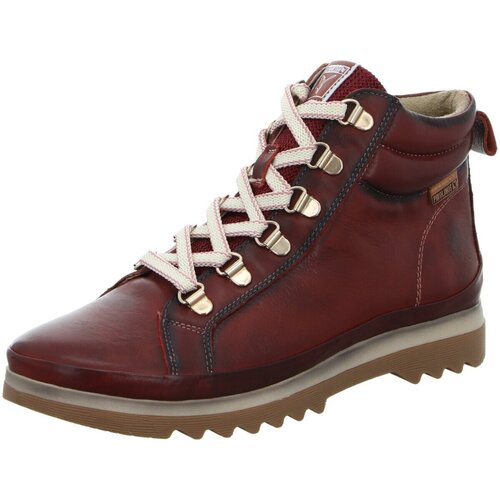 Schuhe Damen Stiefel Pikolinos Stiefeletten Vigo W3W-8564 Rot