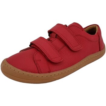 Schuhe Jungen Derby-Schuhe & Richelieu Froddo Klettschuhe Barefoot D- Velcro G3130225-5 Rot