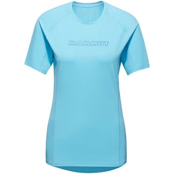 Kleidung Damen Tops Mammut Sport Selun FL T-Shirt Women Logo 1017-05060/50549 Blau
