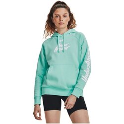 Kleidung Damen Sweatshirts Under Armour Sport UA Rival Fleece Graphic Hdy-BL 1379609/361 Blau