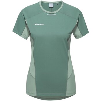 Kleidung Damen Tops Mammut Sport Aenergy FL T-Shirt Women 1017-05020 40238 Grün